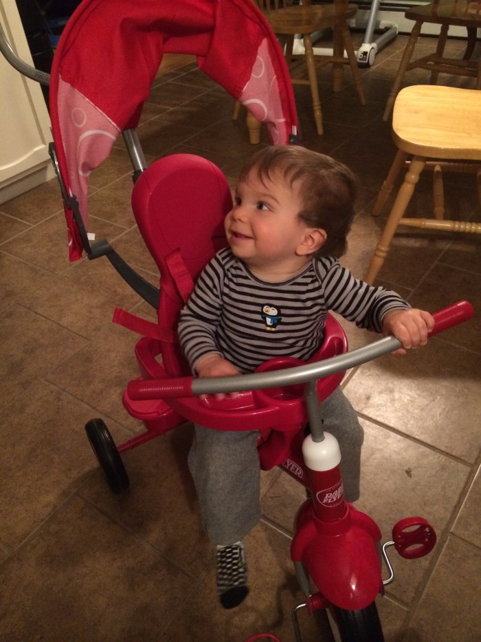 "Hey mom, you sure this is safe?"