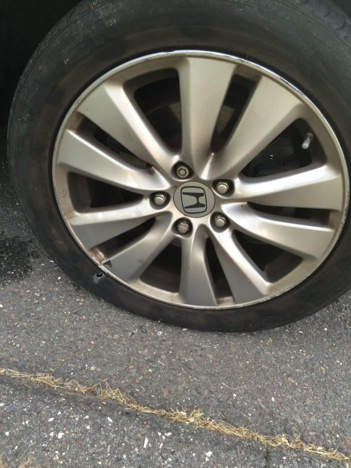 Flat tire? Forget it... I'm just buying a new car.